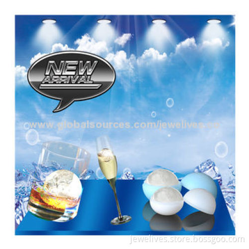 Rugby Silicone Ice Ball Mold, 100% Food Grade Silicone